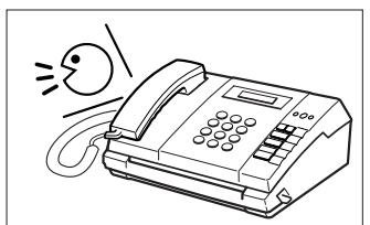 SAMSUNG SF-110T - Réception en mode rep/fax - 2