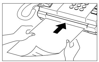 SAMSUNG SF-110T - Chargement d'un document - 1