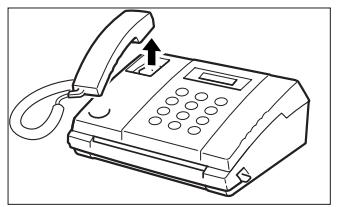 SAMSUNG SF-110T - Émission d'un appel opérateur - 2