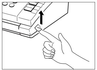 SAMSUNG SF-110T - Résolution des bourages papier - 2