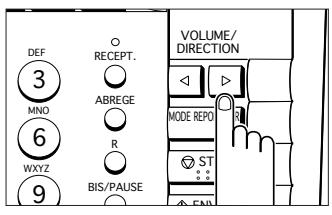 SAMSUNG SF-110T - Saisie d'un nom au clavier numérique - 3