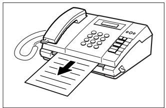 SAMSUNG SF-110T - Réception en mode rep/fax - 4