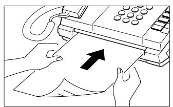 SAMSUNG SF-110T - Chargement d'un document - 2