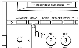 SAMSUNG SF-110T - Écoute des mémos - 1