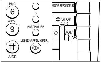 SAMSUNG SF-110T - Annulation de la réception - 1