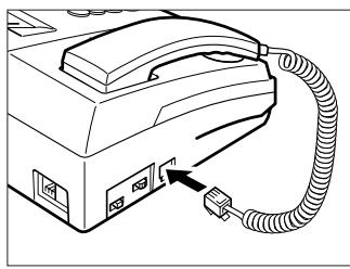 SAMSUNG SF-110T - Branchements - 1