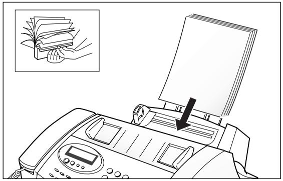SAMSUNG SF-3000TI - Chargement du papier - 2