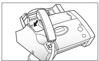 SAMSUNG SF-3000TI - Envoi d'une télécopie après une communication téléphonique - 5