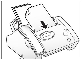 SAMSUNG SF-3000TI - Chargement d'un document - 3