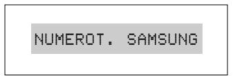 SAMSUNG SF-3000TI - Composition d'un numéro d'accès direct - 2