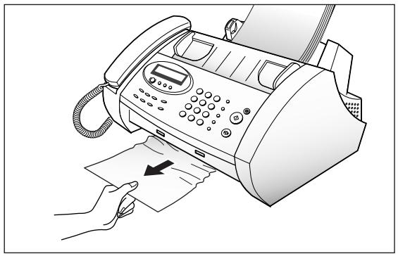 SAMSUNG SF-3000TI - Bourrage de papier lors de l'impression - 1