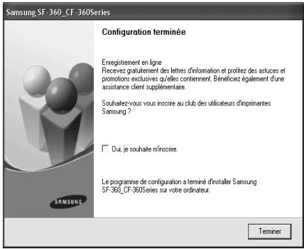 SAMSUNG SF-370 - Cliquez sur Suivant. - 2