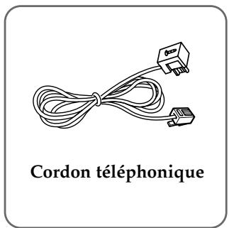 SAMSUNG SF-4000 - ▶ Contrôle des éléments fournis - 4