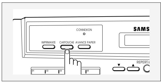 SAMSUNG SF-4000 - Nettoyage des contacts du chariot porte-cartouche - 1