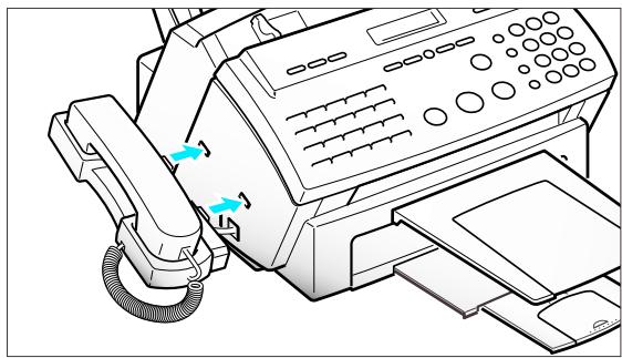 SAMSUNG SF-4000 - Combiné et support de combiné - 3