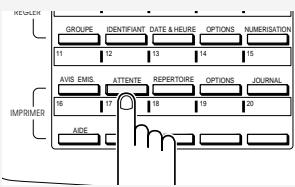 SAMSUNG SF-4000 - Ajout de documents à un travail programmé en mémoire - 2