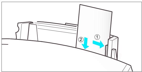 SAMSUNG SF-4000 - Chargement des enveloppes - 2