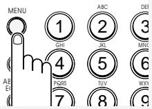 SAMSUNG SF-4000 - Définition de l'identification du terminal (votre nom et votre numéro) - 2