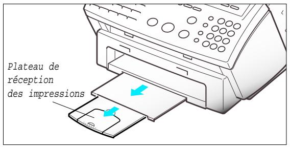 SAMSUNG SF-4000 - Plateau de réception des impressions - 1