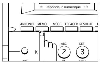 SAMSUNG SF-110T - Ecoute des mémos - 1