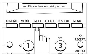 SAMSUNG SF-110T - Ecoute des messages de correspondants - 1