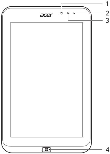 ACER ICONIA W4-820,  ICONIA W4-820-Z3742G06AII - Vues gauche/droite - 4