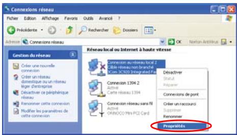 SAMSUNG NV25NH0S1P - Etape 1. Configuration du partage d'Internet. - 2