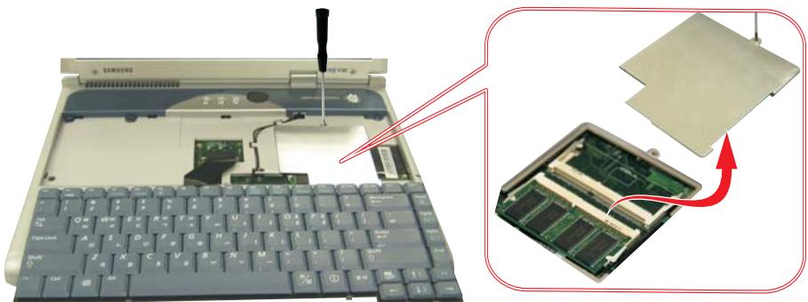 SAMSUNG NV25NP0S1P - Retrait du clavier - 4