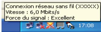 SAMSUNG NX30PRT000 - Vérification de l'etat de la connexion. - 2