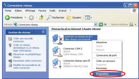 SAMSUNG NX30PRT000 - Etape 1. Configuration du partage d'Internet. - 2