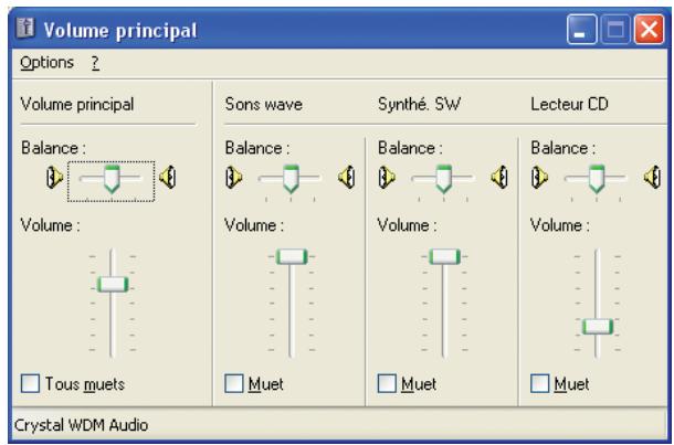 SAMSUNG NX30PRT000 - Réglage à l'aide du programme de réglage du volume : - 2