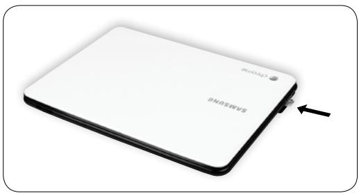 SAMSUNG XE500C21 - Inserción de la tarjeta SIM - 1