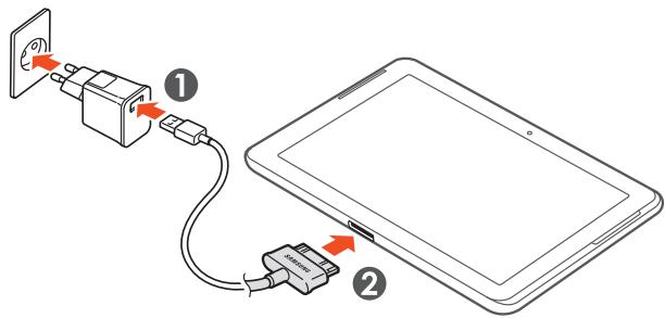 SAMSUNG GALAXY TAB 2 10.1 GT-P5110 - Charger la batterie - 3
