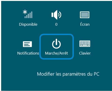 SAMSUNG ATIV SMART PC XE500T1C-A01 - Mise hors tension de l'ordinateur - 2