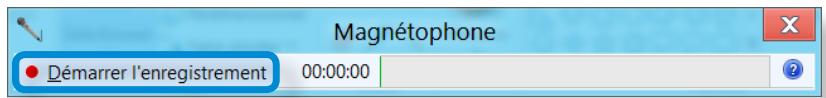 SAMSUNG ATIV SMART PC XE500T1C-A01 - Utilisation du magnétophone - 1
