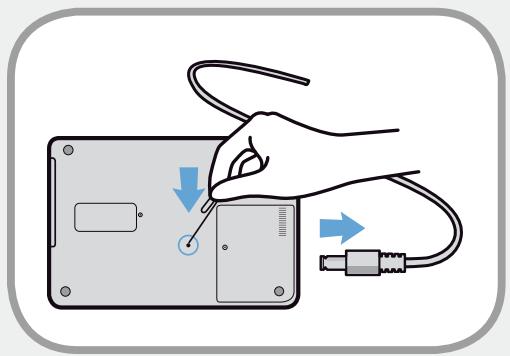 SAMSUNG ATIV SMART PC XE500T1C-A01 - Coupure de l'alimentation de la batterie (pour les modèles correspondants uniquement) - 1