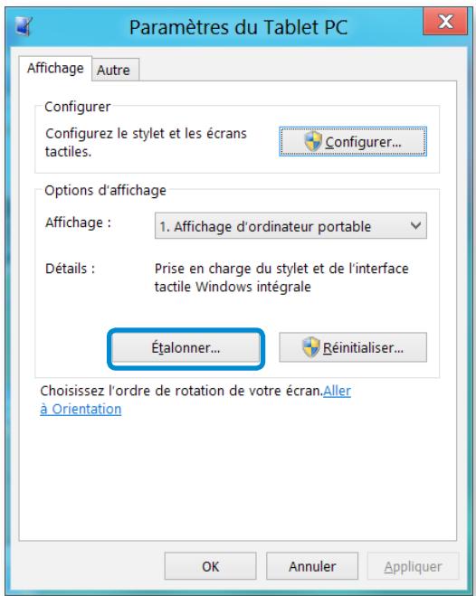 SAMSUNG ATIV SMART PC XE500T1C-A01 - Calibrage de l'écran - 1