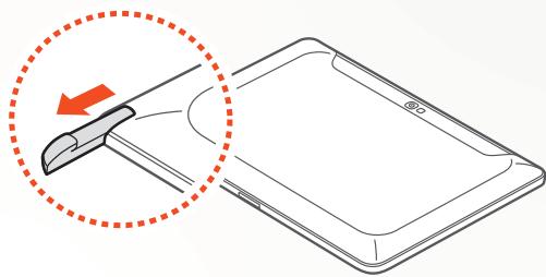 SAMSUNG GALAXY NOTE 10.1 - Décovrir les manipulations de base pour utiliser le stylet S Pen - 1