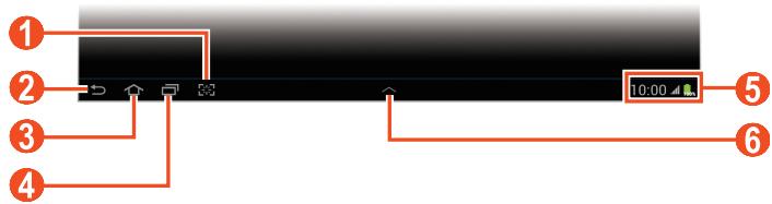 SAMSUNG GALAXY NOTE 10.1 - Barre Systeme - 1