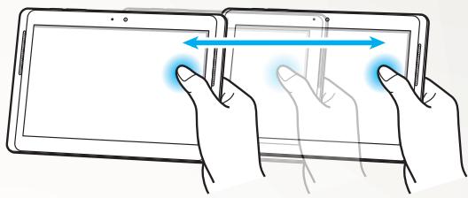 SAMSUNG GALAXY NOTE 10.1 - Effectuer un panoramaque - 1