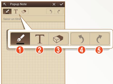 SAMSUNG GALAXY NOTE 10.1 - Utiliser la tablette de notes rapides - 1
