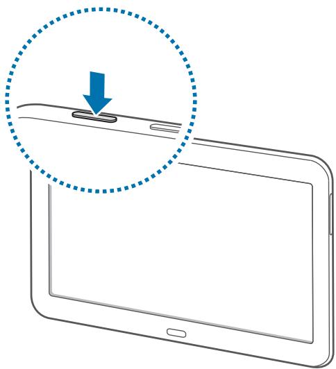 SAMSUNG GALAXY TAB 4 10.1 SM-T530 - Allumer et éteindre l'appareil - 1