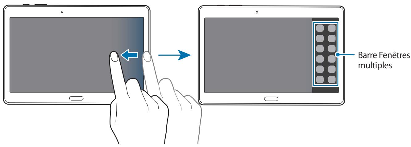 SAMSUNG GALAXY TAB S 10.5 SM-T800 - Lancer la fonction Fenêtres multiples - 1