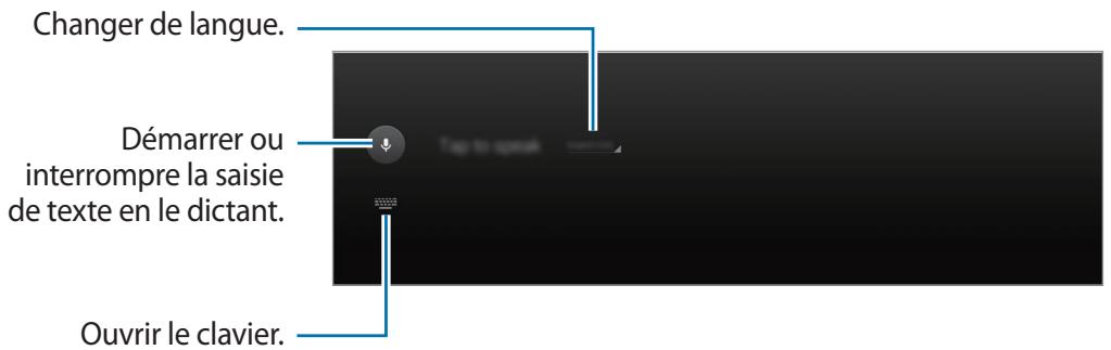 SAMSUNG GALAXY TAB S 10.5 SM-T800 - Utiliser les fonctions supplémentaires du clavier - 1