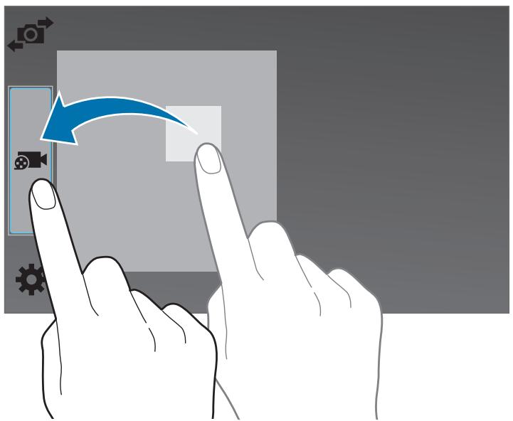 SAMSUNG GALAXY TAB S 10.5 SM-T800 - Réorganiser les raccourcis de l'appareil photo - 1