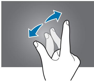 SAMSUNG GALAXY TAB S 10.5 SM-T800 - Écarter et rapprocher les doigts - 1