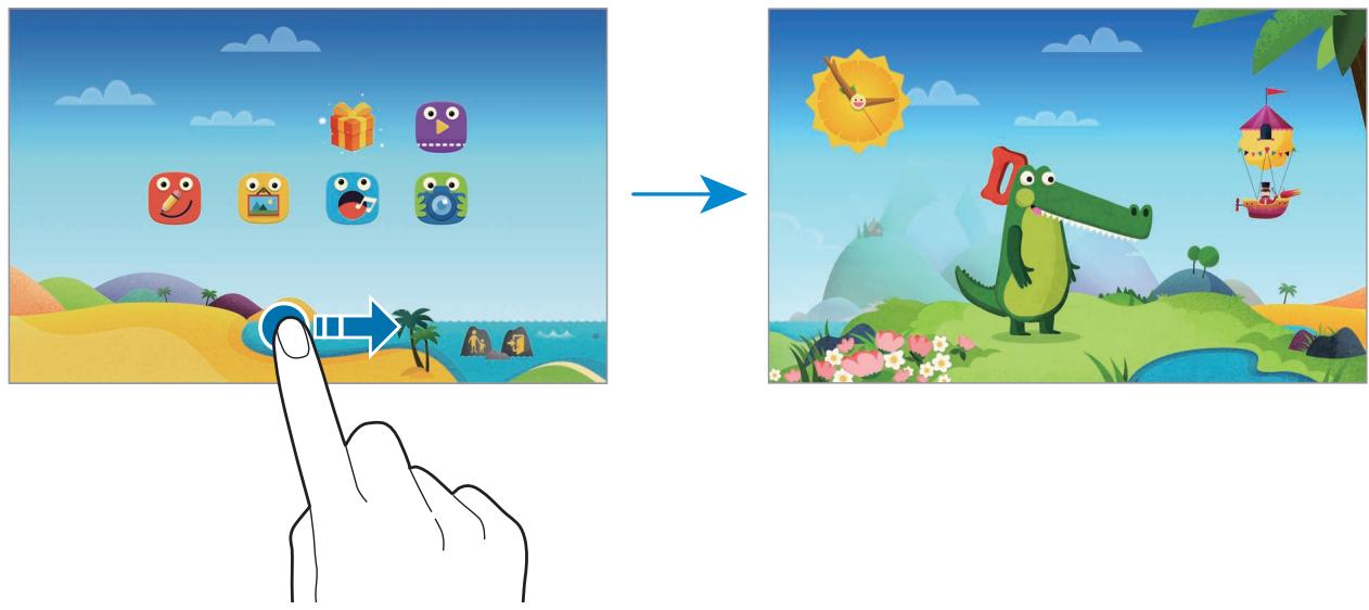 SAMSUNG GALAXY TAB S 10.5 SM-T800 - Zone de quelques du mode enfants - 1