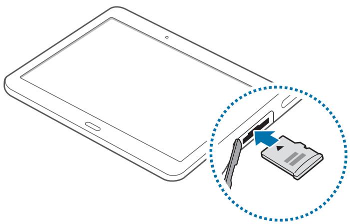 SAMSUNG GALAXY TAB S 10.5 SM-T800 - Installer une carte mémoire - 3