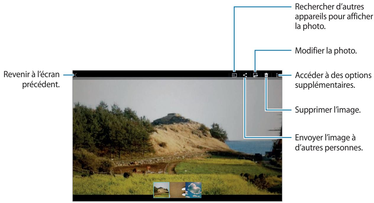 SAMSUNG GALAXY TAB S 10.5 SM-T800 - Afficher le contenu sur l'appareil - 1