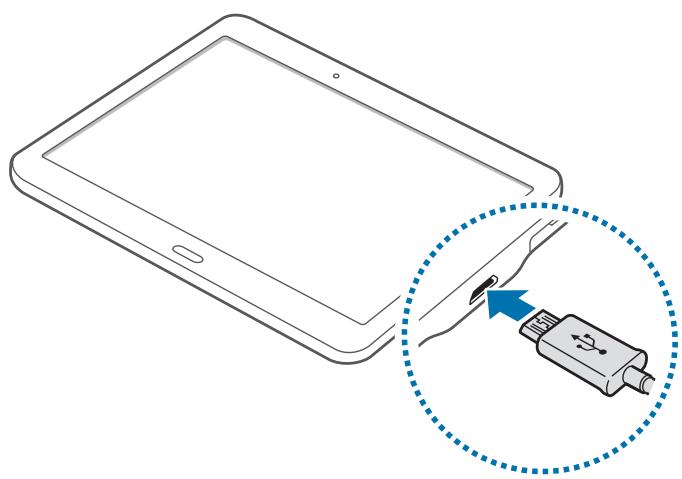 SAMSUNG GALAXY TAB S 10.5 SM-T800 - Charger la batterie - 3